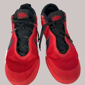 Nike Boys Team Hustle D 10 CW6735-600 Red Basketball Shoes Sneakers Size 6.5Y